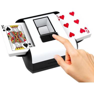 Imagem de Card Shuffler Doubao Automatic 1-2 Decks Elétrico com Bateria