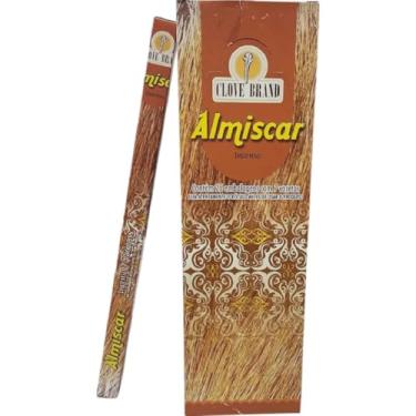 Imagem de Clove Brand Incenso Indiano, 175 Varetas, Bambu e Madeira, Aroma Almíscar, Relaxamento e Purificação, Feito na Índia