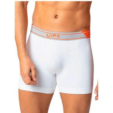 Imagem de Cueca Boxer Lupo 00766-021 Masculina Sem Costura Microfibra T. P/GG, G