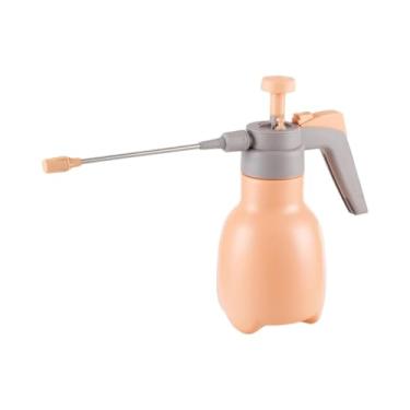 Imagem de Ｂｅｓｇａ Pulverizador de água manual com bomba, frasco de 1 litro em formato de cogumelo, ideal para banho de plantas e animais de estimação, Haste de Extensão Rosa