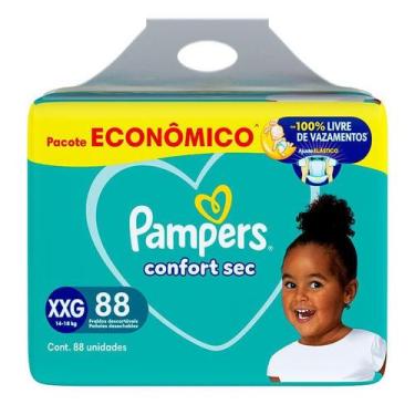 Imagem de Fraldas Pampers Confort Sec Max XXG 88 Unidades