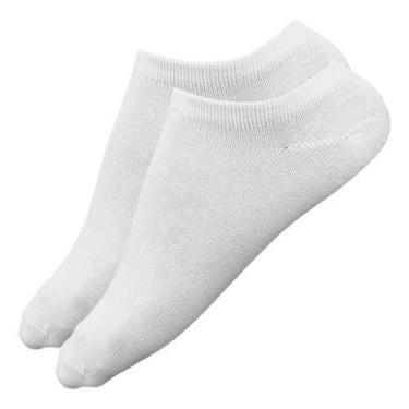 Imagem de Kit 20 Pares de Meias Soquete Unissex 80% Algodão Conforto e Qualidade