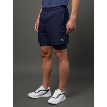 Imagem de Bermuda Com Short Compressão Ck Sport-Masculino