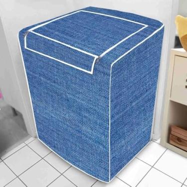 Imagem de Capa para Máquina de Lavar, Material PVC e Polipropileno, Tamanho M 64x89cm, Proteção contra Poeira e Arranhões, Compatível com Consul, Brastemp, Electrolux