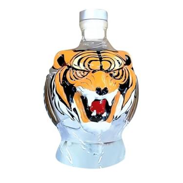 Imagem de Garrafa de uísque em forma de tigre, garrafa de 290 ml, novidade com tema de futebol 3D, dispensador de bebidas esculpido à mão, exclusivo para casa, bar, escritório, decoração de vinho, presente para