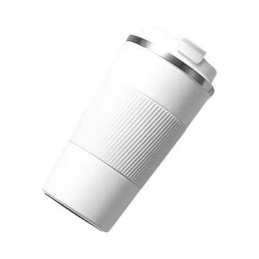 Imagem de Copo Térmico De Café Em Aço Inoxidável Duplo Isolado De 380ml 510ml Co