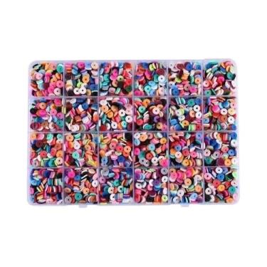 Imagem de Kit De Miçangas De Argila Polimérica Sortidas 14400/4200/2400 Peças Pa