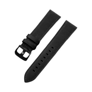 Imagem de Pulseira De Couro Vintage 20mm 22mm Para Samsung Galaxy Watch 7/6/5/4 