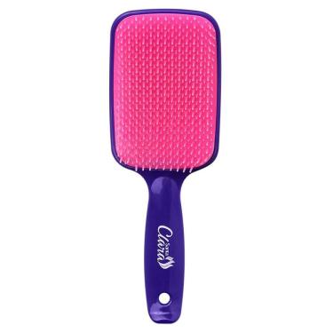 Imagem de Escova de Cabelo Santa Clara Roxo e Pink Flex