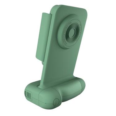 Imagem de Suporte de carregamento sem fio de 15 W para câmera de smartphone, alça rotativa, suporte BT de controle remoto para foto de vídeo