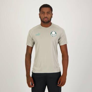 Imagem de Camisa Puma Palmeiras Casual Cinza-Masculino