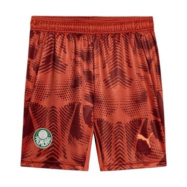 Imagem de CALÇÃO DE GOLEIRO PUMA PALMEIRAS II 2025 MASCULINO - JOGADOR - VERMELHO M-Masculino