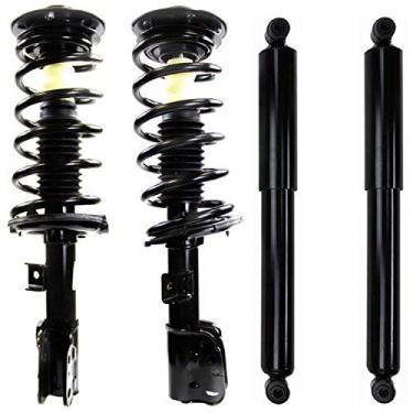 Imagem de Maxfavor Amortecedores de montagem do amortecedor dianteiro traseiro adequado para Chevy Equinox 2.4L 3.0L 3.6L 2010-2017 (não para rodas de 48.3 cm), amortecedores Chevrolet Equinox 2010 2011 2012