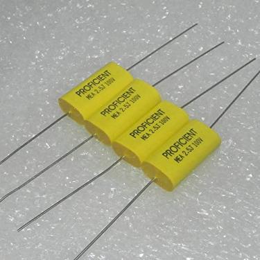 Imagem de Capacitor de filme profissional MEA 100v2.5uf 255j 2.5j axial high-end 1 peça