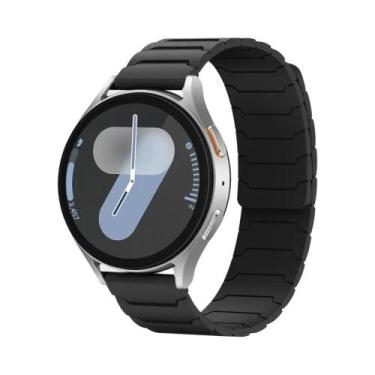 Imagem de Pulseiras Magnéticas De Silicone Para Samsung Galaxy Watch 7/6/5 Pro/4
