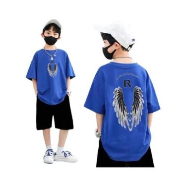 Imagem de Conjunto De Roupas De Verão Para Meninos E Meninas, Camiseta De Manga 