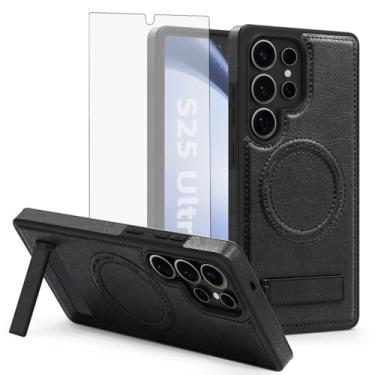 Imagem de Asuwish Compatível com S25 Ultra Phone Case JDCXQZJ US Preto