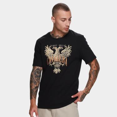 Imagem de Camiseta Cavalera Indie Eagle Live-Action Masculina-Masculino