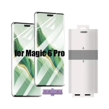 Imagem de Protetor De Tela Hydrogel Honor Magic 7 6 pro Lite 3 Peças Filme De Ge