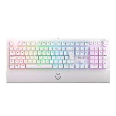 Imagem de Teclado Mecânico Gamer Husky Anchorage Full Size, RGB, Switch Gateron EF Brown, ABNT2, - HTG200BRMA-Unissex