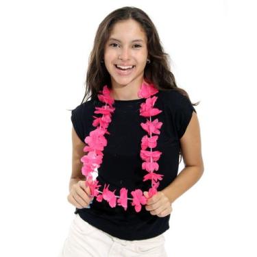 Imagem de Colar Havaiano Abrakadabra, PINK, U