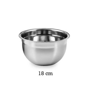 Imagem de Tigela Inox Bowl 18cm Multiuso Profissional - Fullcommerce
