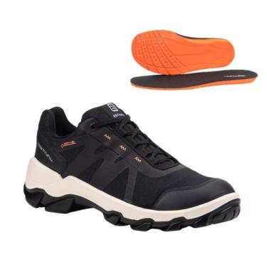 Imagem de Sapato de Segurança Hybrid Smart Black Estival Preto Biqueira PVC HB30