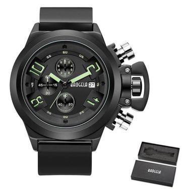 Imagem de Relógio Masculino Baogela 1606 à Prova D'água Verde