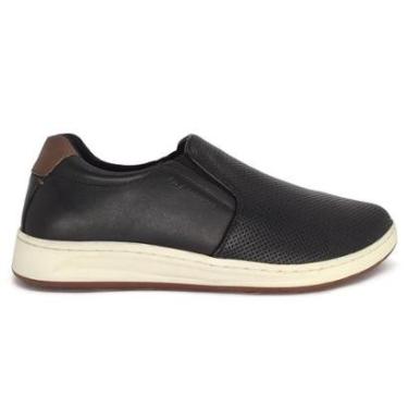 Imagem de Sapatênis Freeway Masculino Couro Slip On Calce Fácil Cooper-Masculino