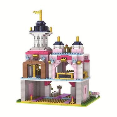 Imagem de Blocos de construção Puzzle Castle Micro 3D Figures Educacionais - Glo