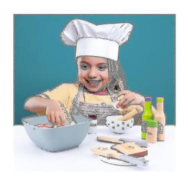 Imagem de Utensílios de cozinha de brinquedo Eletrodoméstico Playset com indução