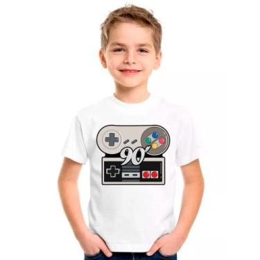 Imagem de Camiseta SUPER NINTENDO Games Jogos Moda Infantil Roupa Criança 02 - D
