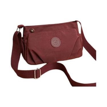 Imagem de Bolsa De Ombro Casual Leve Para Mulheres, Cor Sólida, Versátil, Pequen