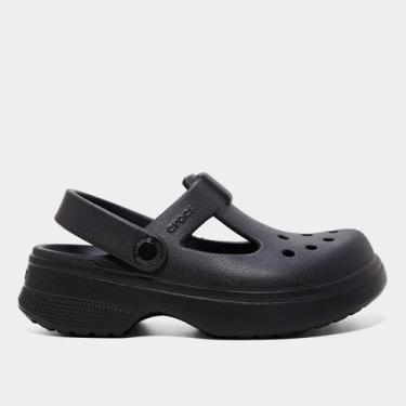 Imagem de Crocs Infantil Classic Y Jane Clog, Preto, 29