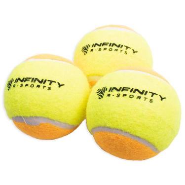 Imagem de Bola De Beach Tennis Infinity R-sports Com 03 Bolas