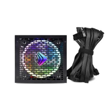 Imagem de Fonte Atx Gamer Evus 600w 80 Plus Bronze