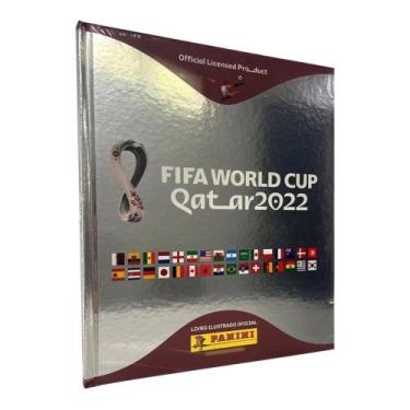 Imagem de Livro - Álbum Capa Dura Prata Copa Do Mundo Qatar 2022 - Panini