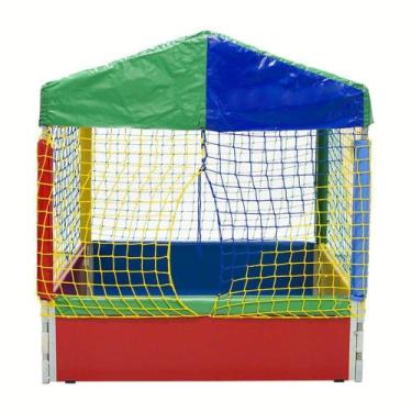 Imagem de Piscina de Bolas Infantil de 1,5m x 1,5m Sem Bolinhas - Canguri