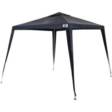 Imagem de Gazebo Ráfia Tenda Azul Praia 2.4 x 3.0MT Mor