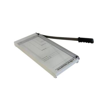 Imagem de Guilhotina Refiladora de Mesa Excentrix LV46 Facão em Aço para Corte de 10 Folhas 46cm A3