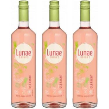 Imagem de Kit 3 Vinho Salton Coquetel Lunae Clericot Garrafa 750 Ml