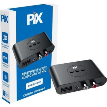 Imagem de Receptor de Áudio Bluetooth 5.0 NFC Pix
