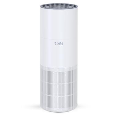 Imagem de ORB Combo de purificador de ar e umidificador 2 em 1 para quarto – filtro HEPA, silencioso, modo automático, sem névoa, remove odores de poeira e fumaça de animais de estimação, enchimento superior
