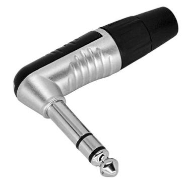 Imagem de Plug Neutrik Rean P10 Stereo 90º Cachimbo Rp3rc Original Nf