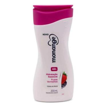 Imagem de Hidratante corporal monange frutas vermelhas 200ml