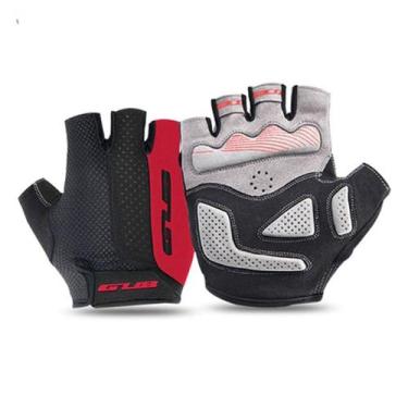 Imagem de Luva de ciclismo meio dedo academia bike anti impacto 2099 gub, Preto,