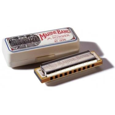 Imagem de Gaita de Boca Hohner Marine Band 1896/20 em A Marine Band Series, Mari