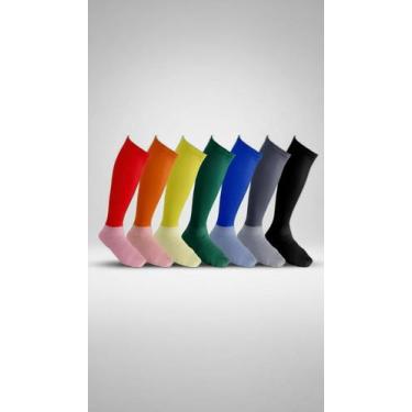 Imagem de Kit 10 Pares Meião Longo Esportivo Alta Elasticidade - Congratulations