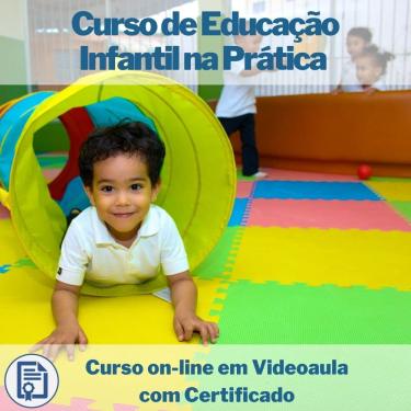 Imagem de Curso on-line em videoaula de Educação Infantil na Prática com Certificado