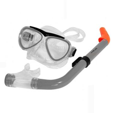 Imagem de Kit de Mergulho Infantil TInos Snorkel e Mascara Poker